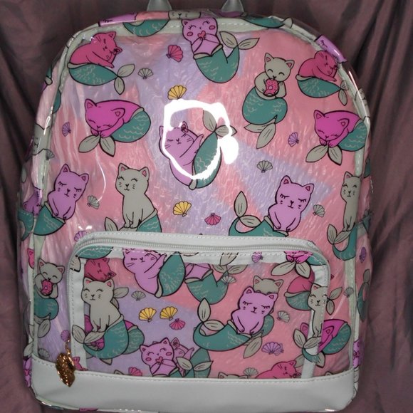 Betsey Johnson Handbags - BETSY JOHNSON CLEAR BACKPACK